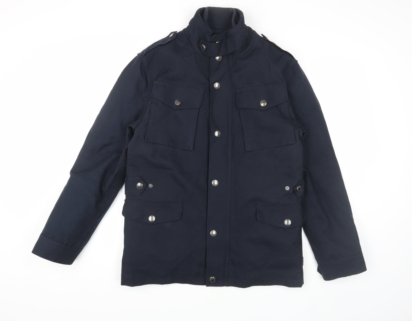 Mens UK Size S St. George by Duffer Black Military Jacket