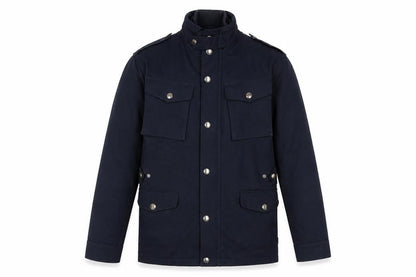 Mens UK Size S St. George by Duffer Black Military Jacket