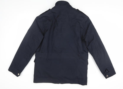 Mens UK Size S St. George by Duffer Black Military Jacket