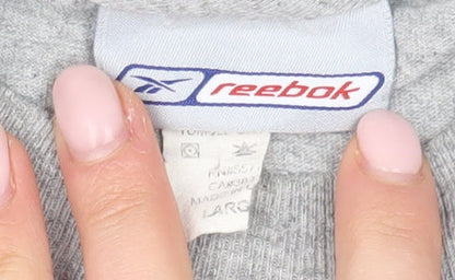 Reebok Men's Grey Cowboys T-Shirt, Large, Short Sleeve