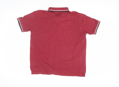 James Pringle Men's Red M Polo Shirt Short Sleeve