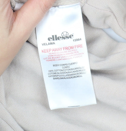 Ellesse Women's Beige Jogger Trousers, Size 14