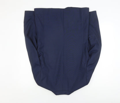 Mens UK Size 38 Moss London Regular Blue Suit Jacket