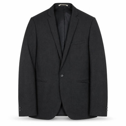 Mens UK Size 40 Moss London Regular Black Suit Jacket