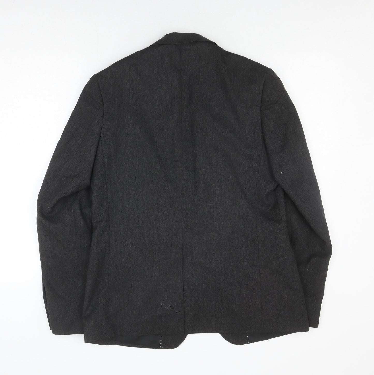 Mens UK Size 40 Moss London Regular Black Suit Jacket