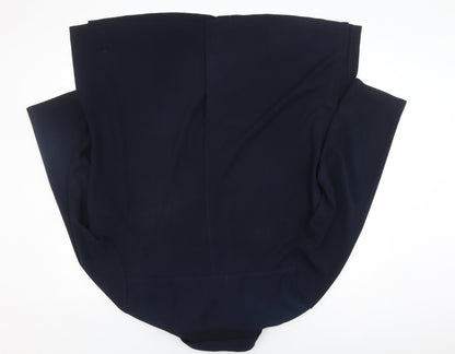 Womens UK Size 20 Ann Harvey Blue Overcoat
