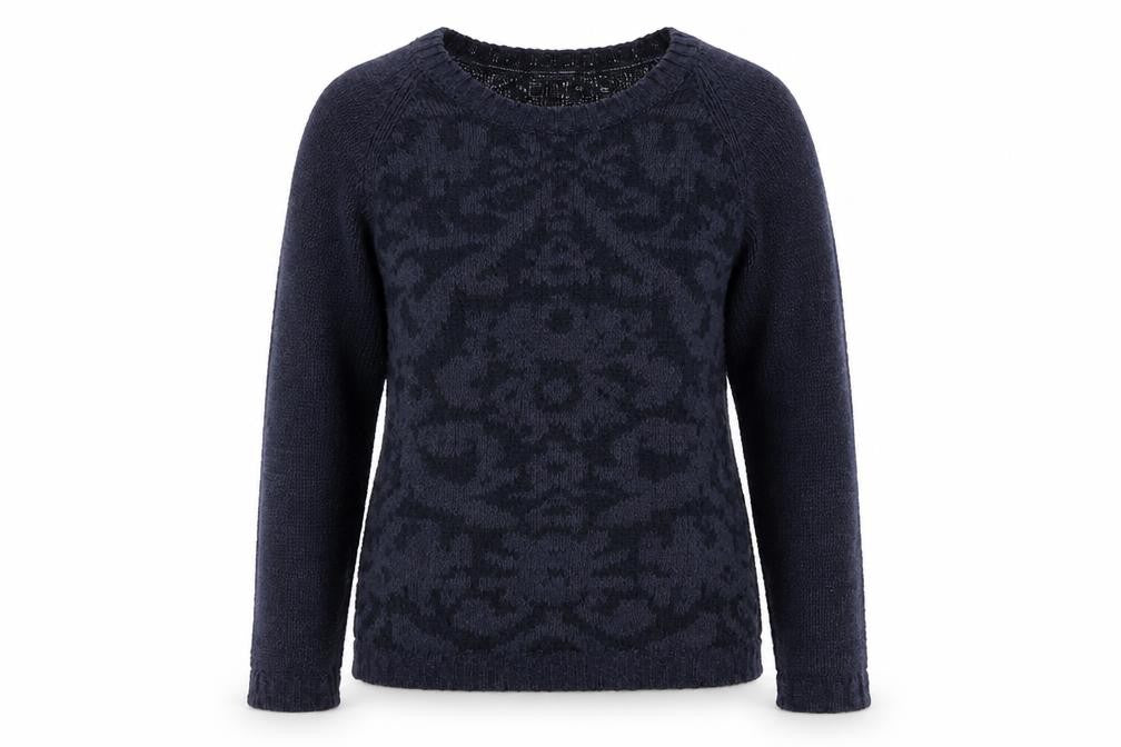 Womens UK Size 8 FatFace Navy Pullover Jumper