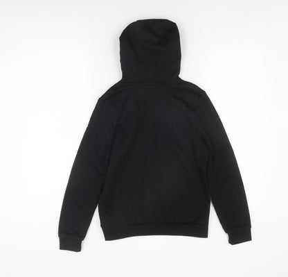 Slazenger Boys Black Pullover Hoodie, Size 11-12 Years