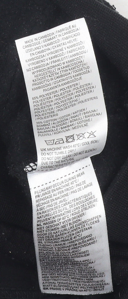 Slazenger Boys Black Pullover Hoodie, Size 11-12 Years