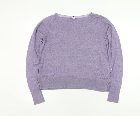 Gap Women's Purple Pullover Jumper XS