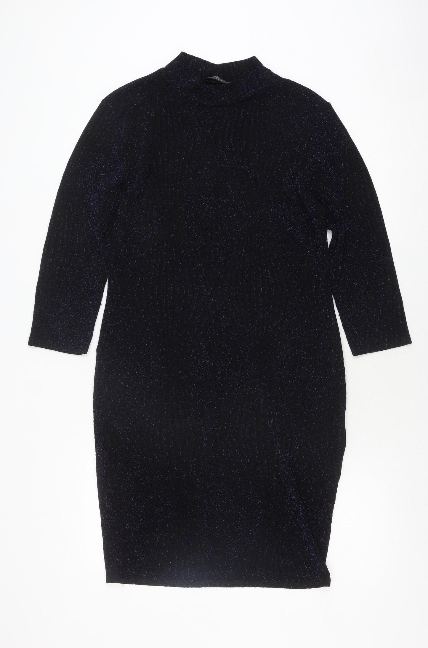 Jane Norman Women's Black Geometric Dress