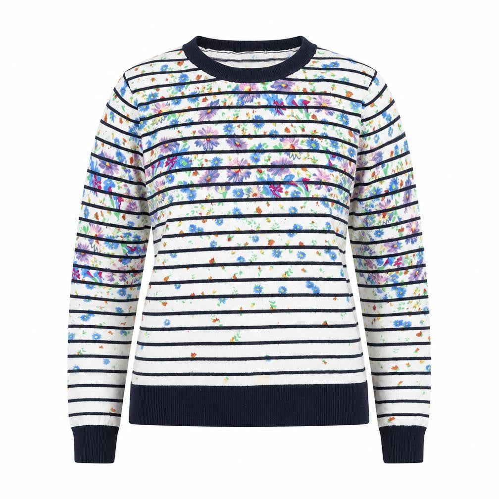 Womens UK Size S Oasis Multicoloured Pullover Jumper