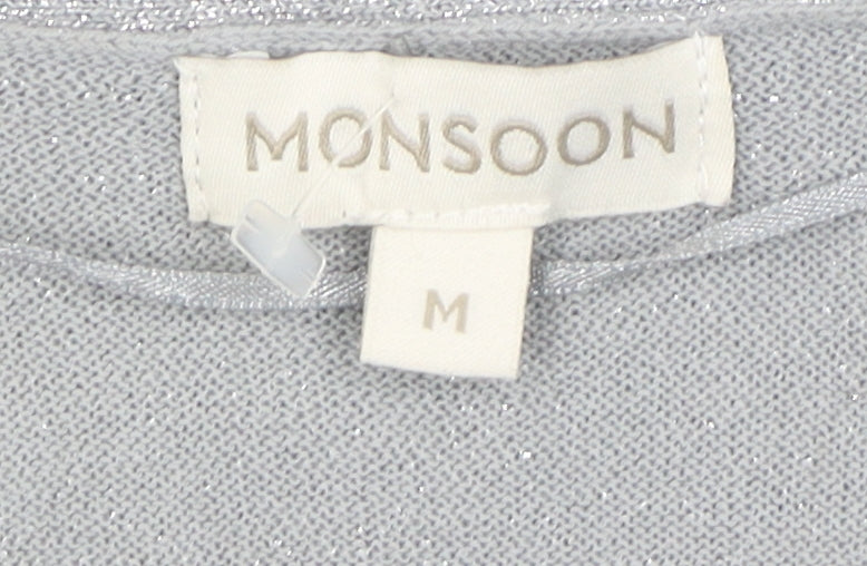Womens UK Size M Monsoon Silver