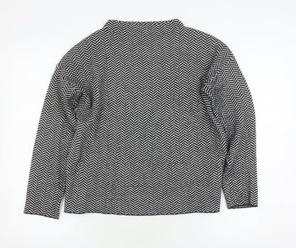 Womens UK Size M Tahari Black Pullover Jumper
