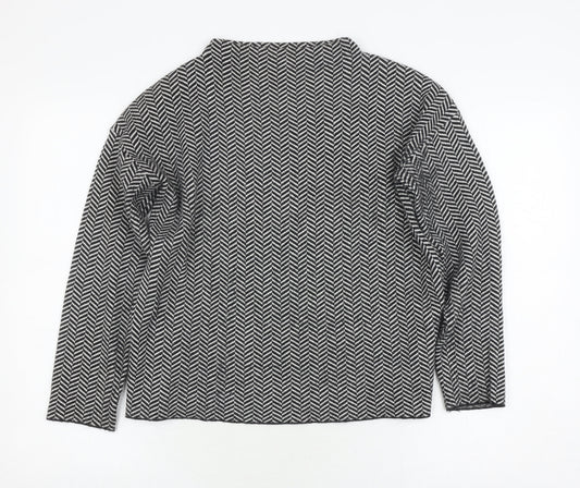 Womens UK Size M Tahari Black Pullover Jumper