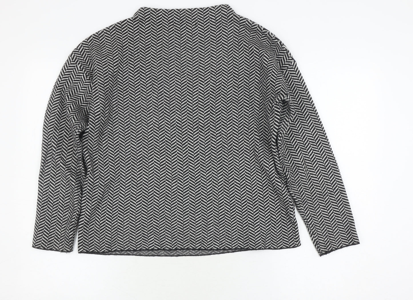 Womens UK Size M Tahari Black Pullover Jumper
