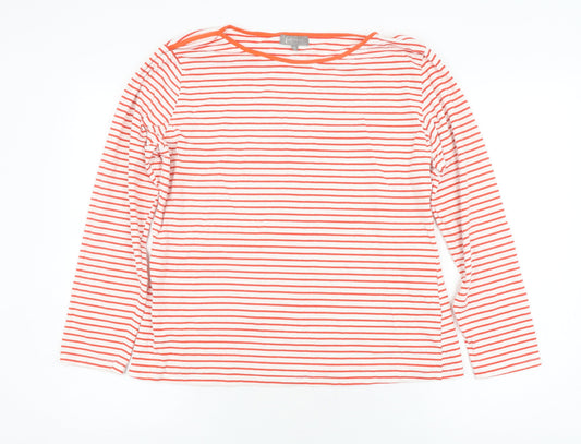 First Avenue Women's XL Striped Long Sleeve T-Shirt