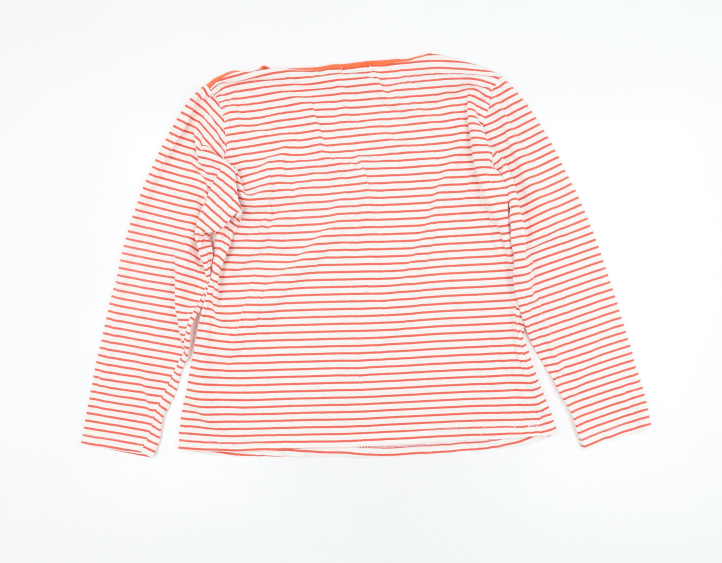 First Avenue Women's XL Striped Long Sleeve T-Shirt