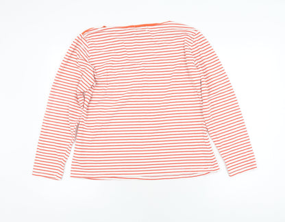 First Avenue Women's XL Striped Long Sleeve T-Shirt