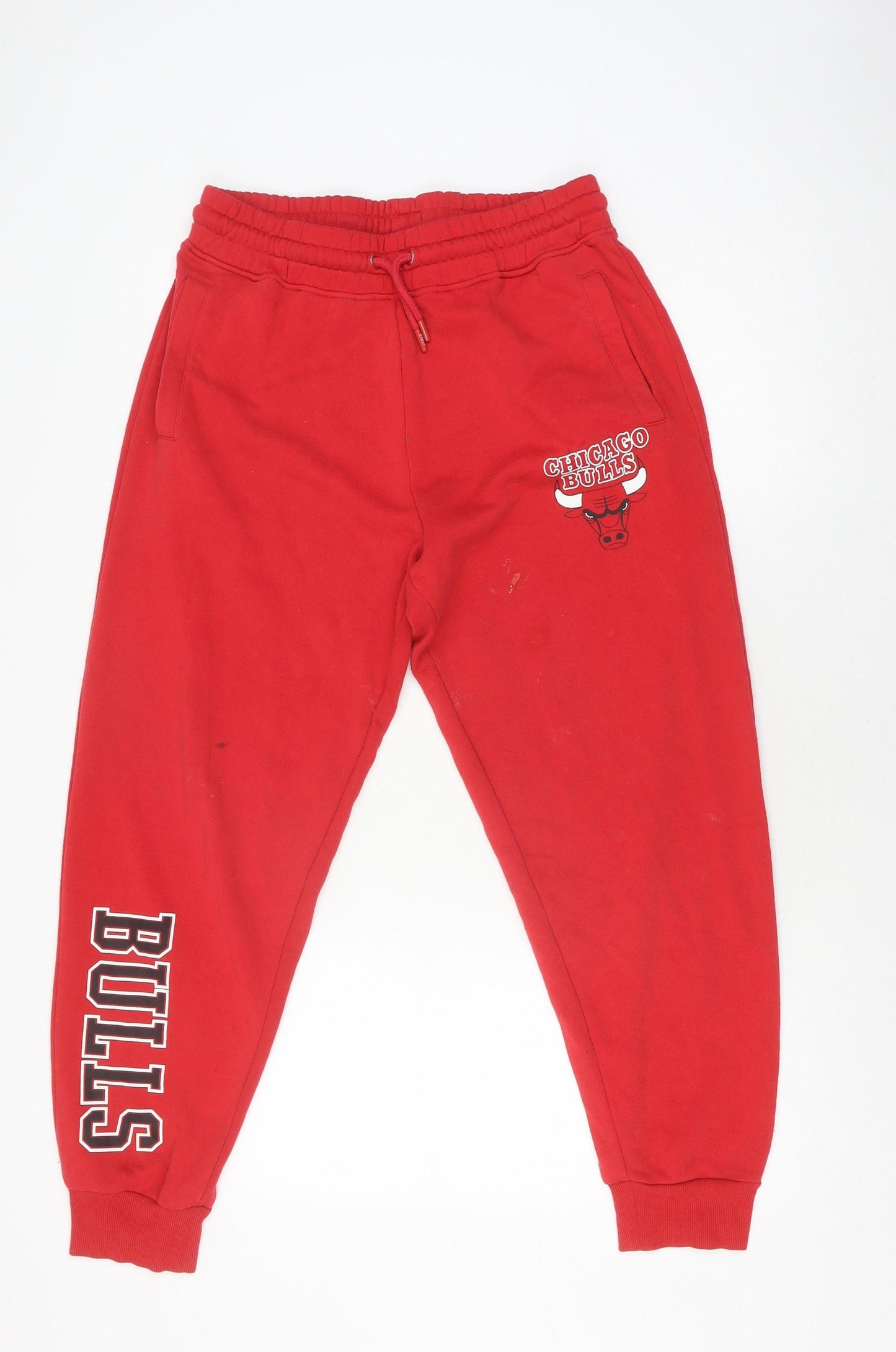NBA Men's Red Jogger Trousers, Medium