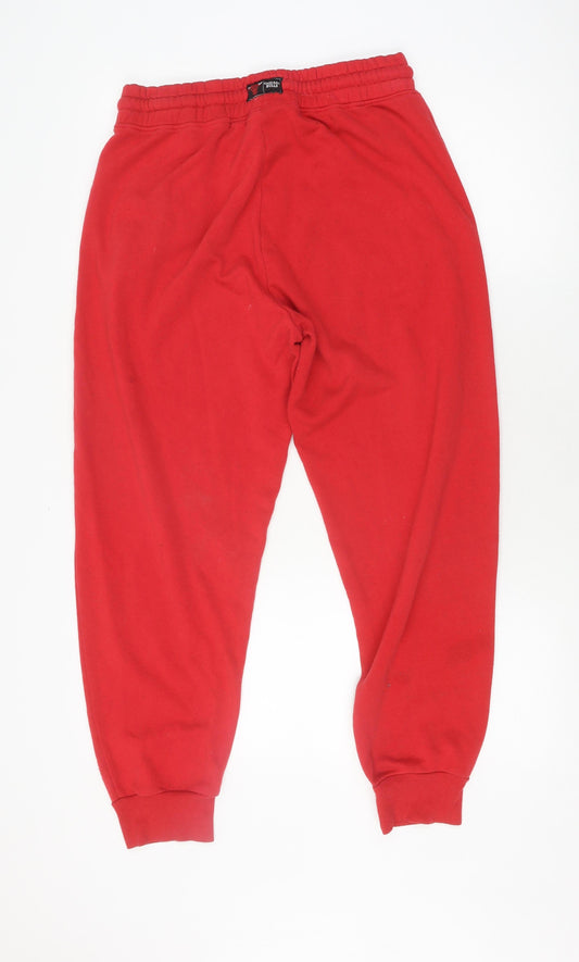 NBA Men's Red Jogger Trousers, Medium