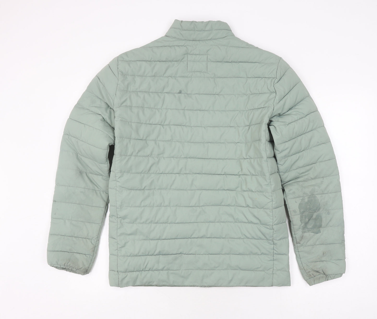 Unisex Adults UK Size M JACK & JONES Green Puffer Jacket