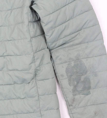 Unisex Adults UK Size M JACK & JONES Green Puffer Jacket