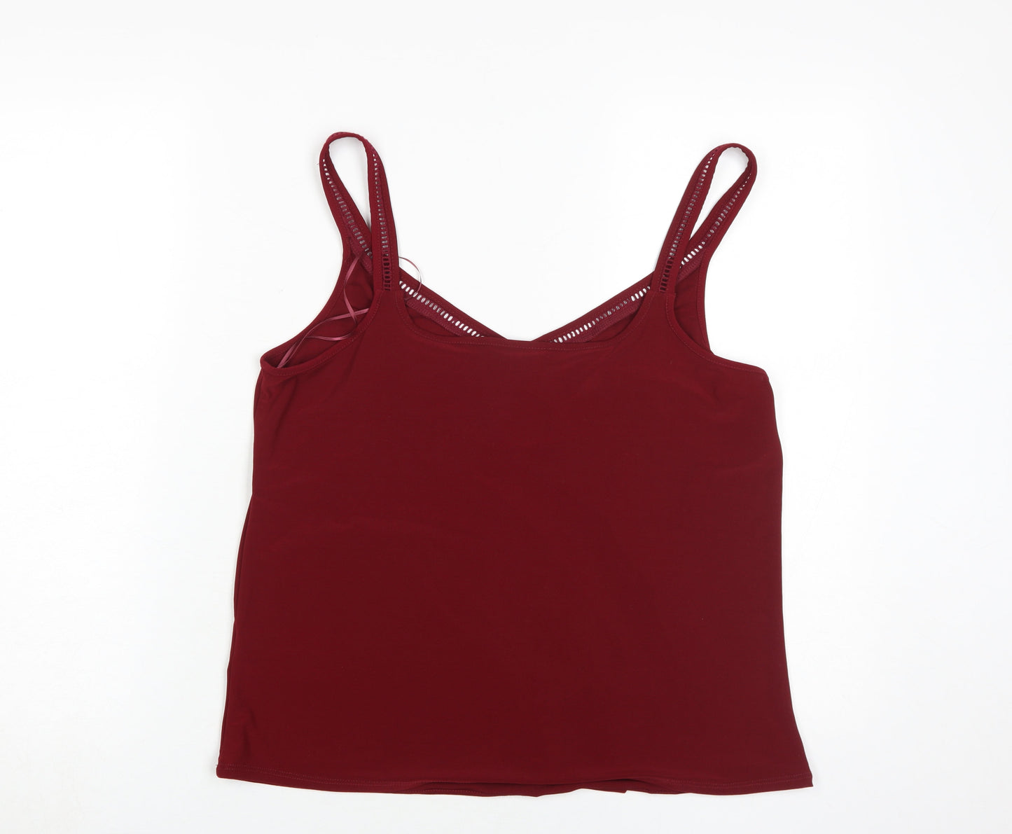Womens UK Size 14 Wallis Red Camisole Tank