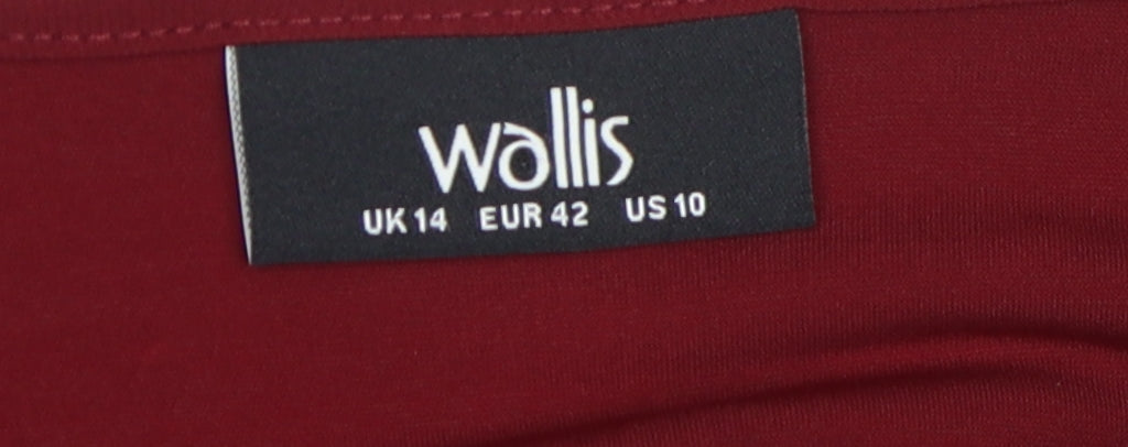 Womens UK Size 14 Wallis Red Camisole Tank