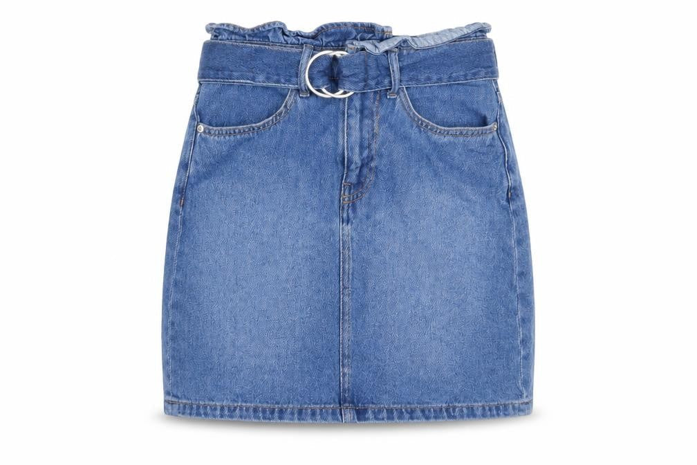 Womens UK Size 4 H&M Straight & Pencil Denim Skirt