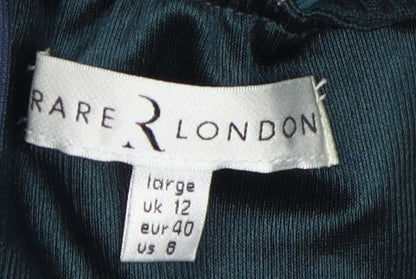 Rare London Women's Green Bodycon Dress Size 12
