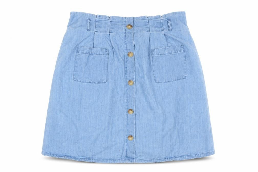 Womens UK Size 14 C&A  Denim Skirt