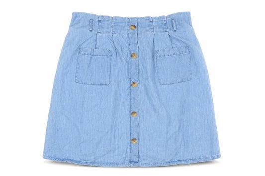 Womens UK Size 14 C&A  Denim Skirt