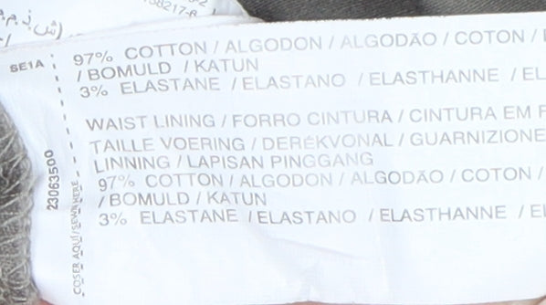 Mango Women's Brown Chino Trousers Size 8