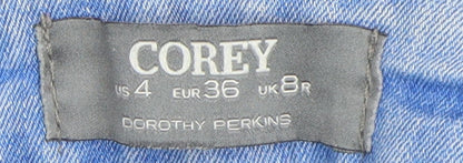 Dorothy Perkins Women's Blue Skinny Jeans Size 8