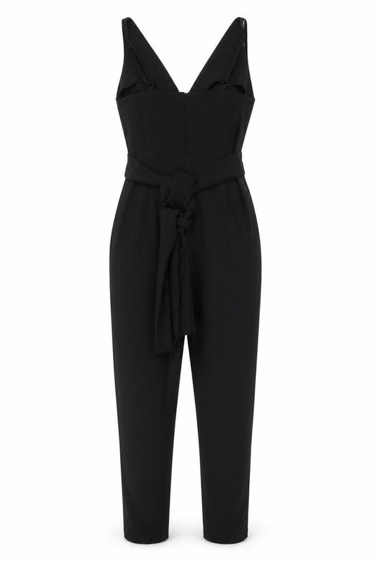 Womens UK Size 8 ASOS One-Piece Black Jumpsuit