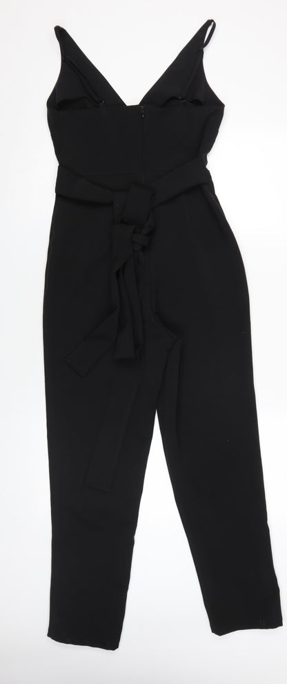 Womens UK Size 8 ASOS One-Piece Black Jumpsuit