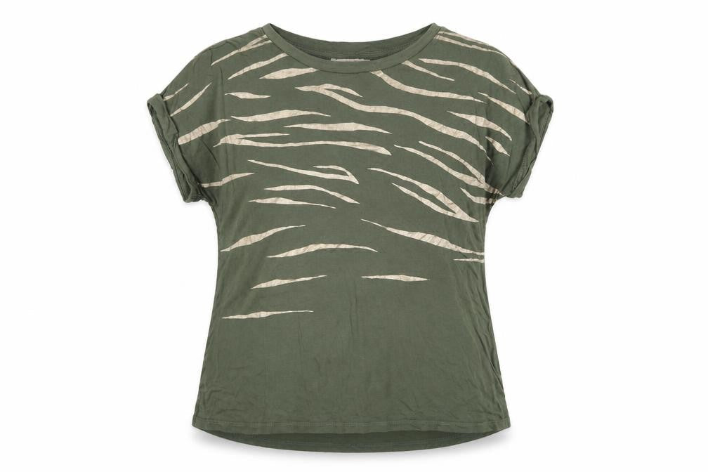 Womens UK Size M Oasis Green Basic T-Shirt