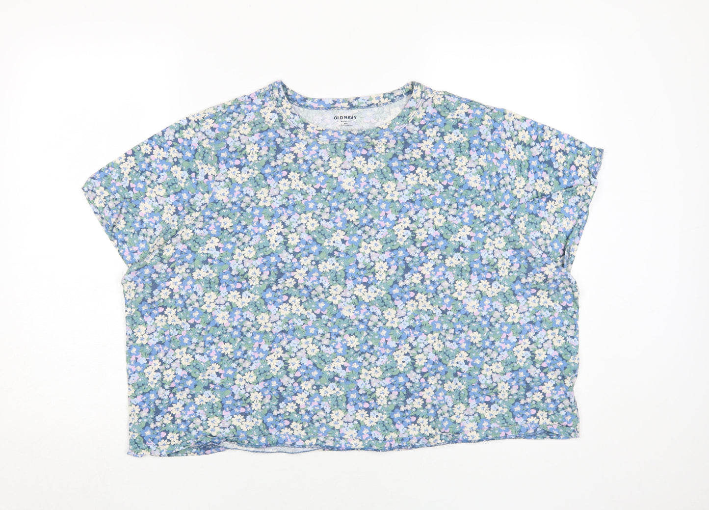 Old Navy Women's Floral 2XL T-Shirt