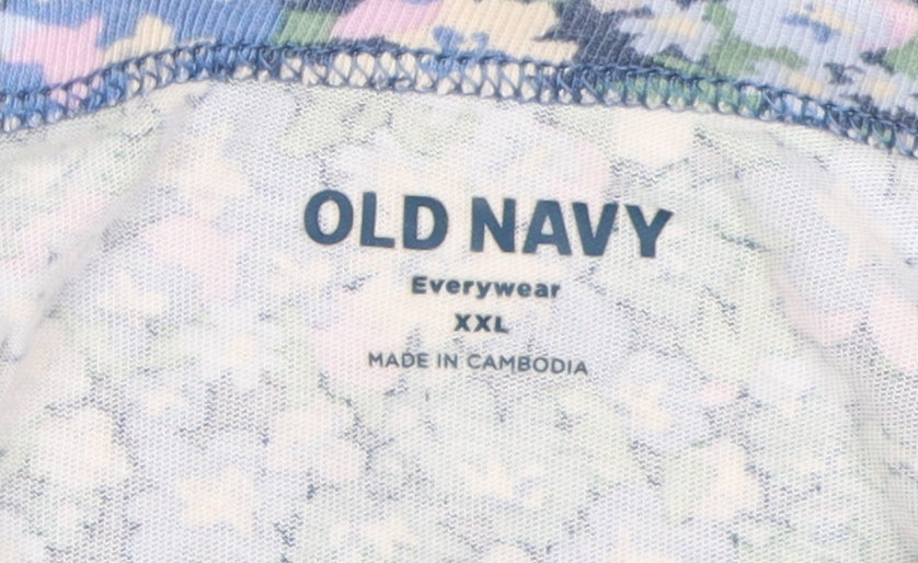 Old Navy Women's Floral 2XL T-Shirt