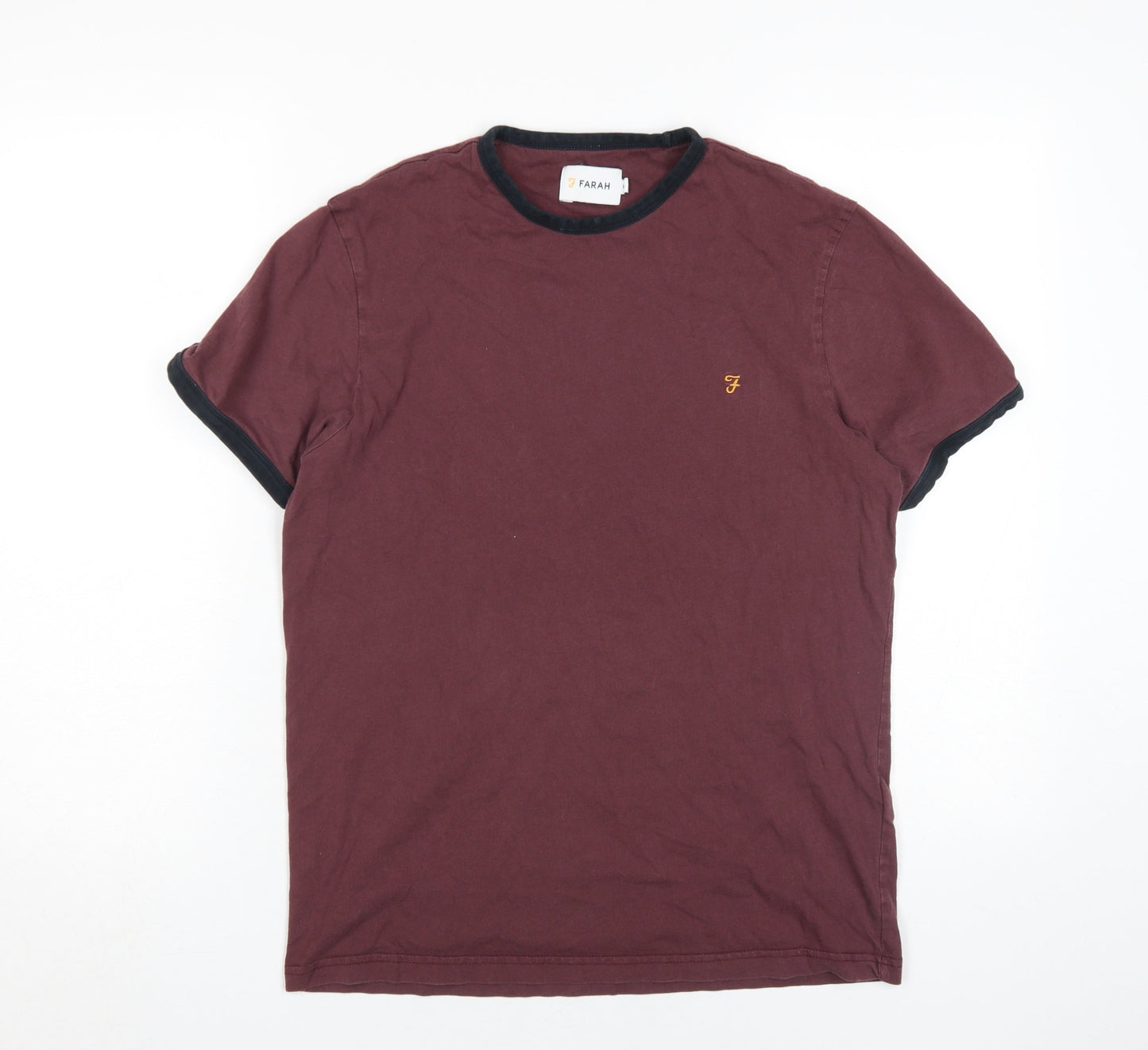 Mens UK Size M Farah Red  T-Shirt