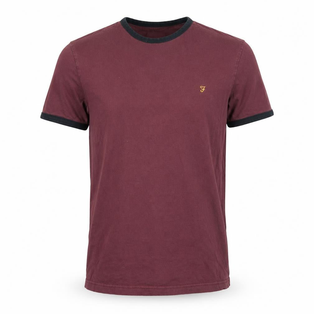 Mens UK Size M Farah Red  T-Shirt