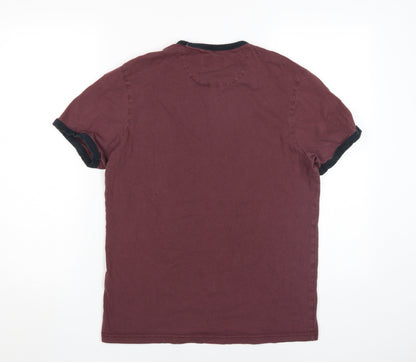 Mens UK Size M Farah Red  T-Shirt