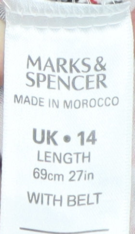 Marks & Spencer Women's Multicoloured Wrap Dress