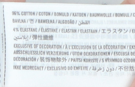 Hollister Women's XS Plaid Blue Pencil Skirt