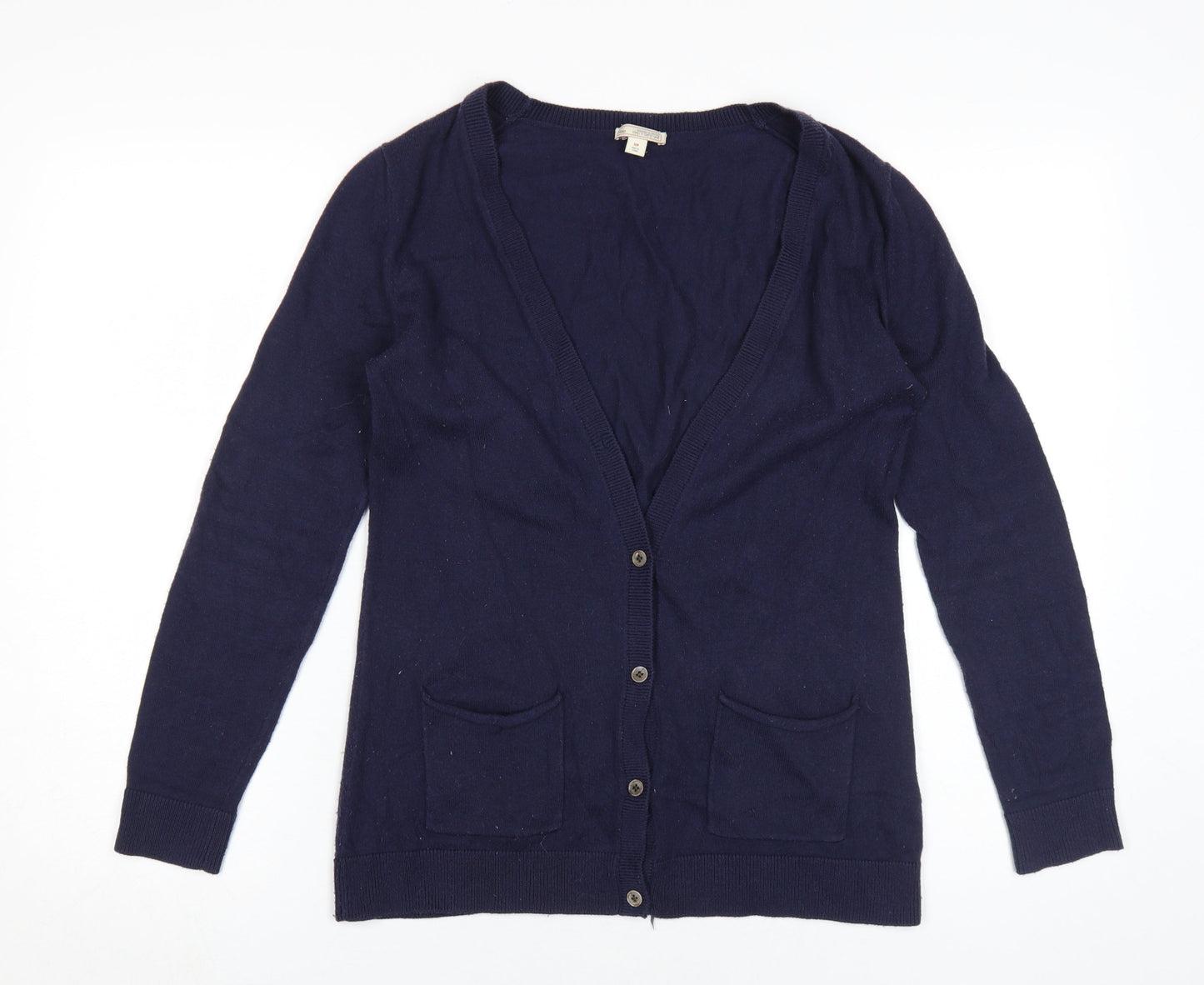 Gap Women's Blue Cardigan V-Neck S