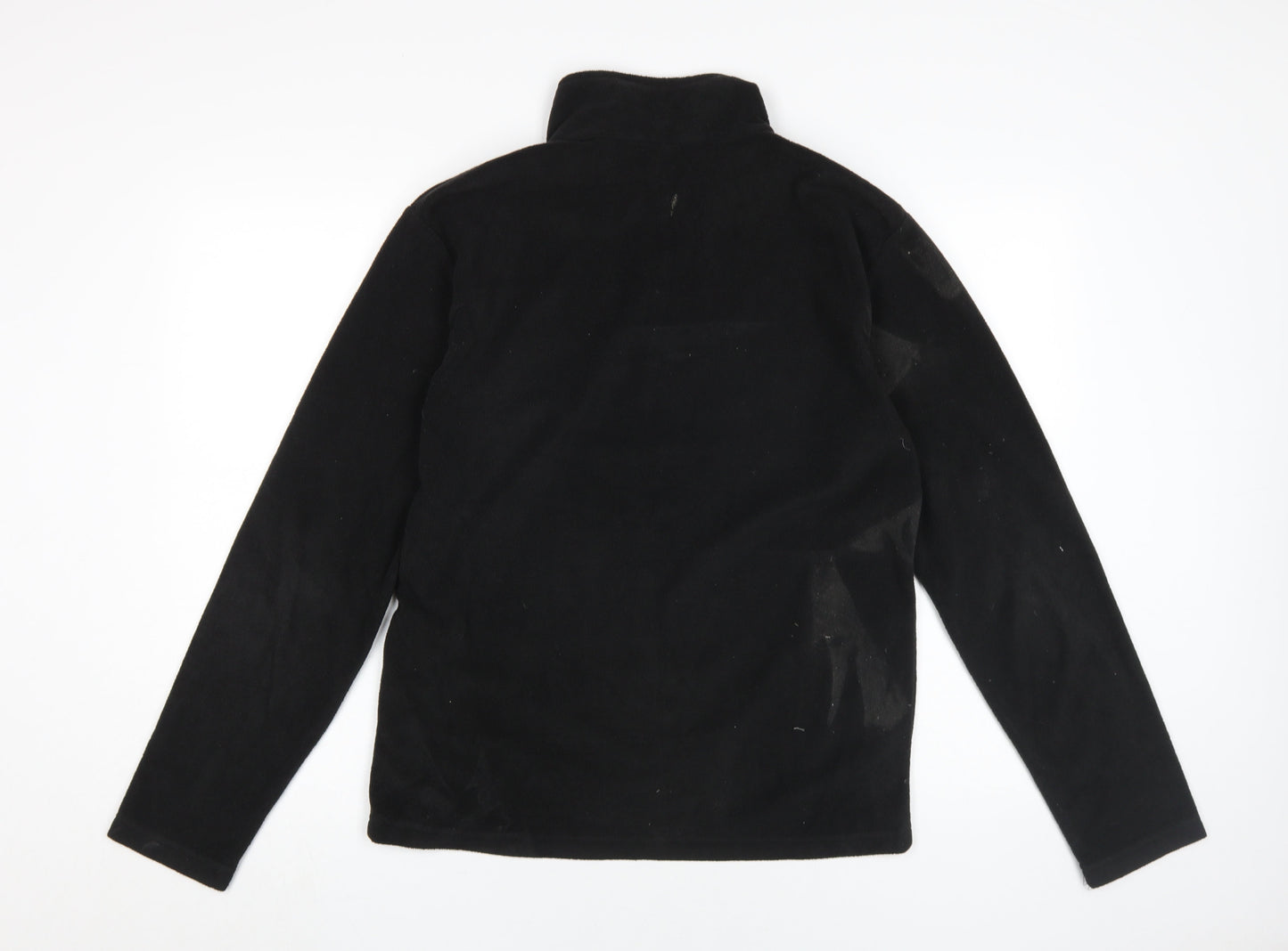 Mens UK Size M Regatta Black 1/4 Zip Sweatshirt
