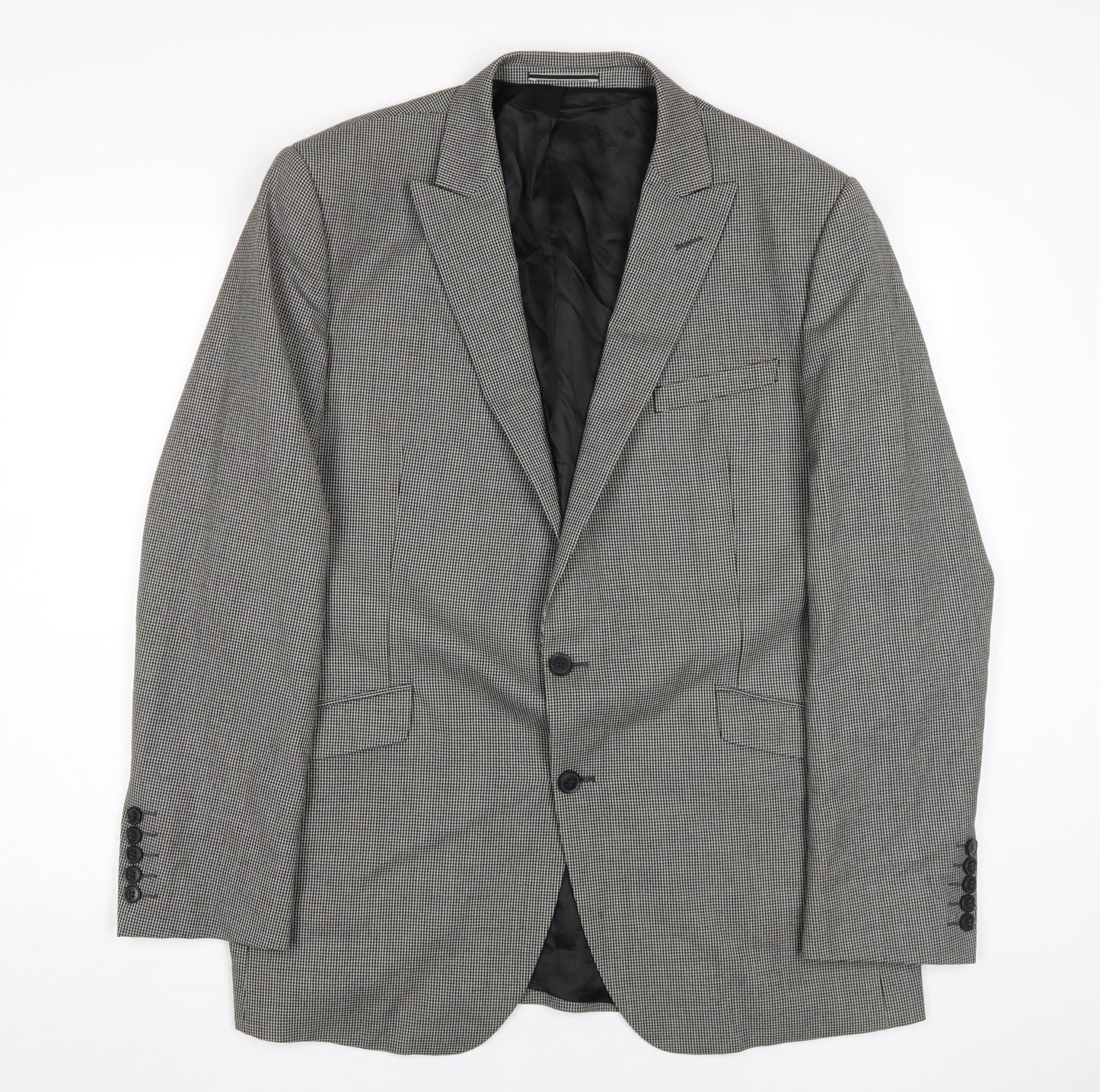 Mens UK Size 44 Marks and Spencer Regular Black Suit Jacket