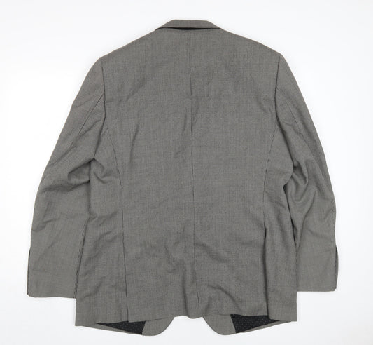Mens UK Size 44 Marks and Spencer Regular Black Suit Jacket