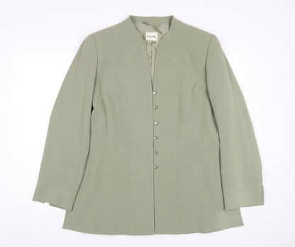 Womens UK Size 16 Viyella Green